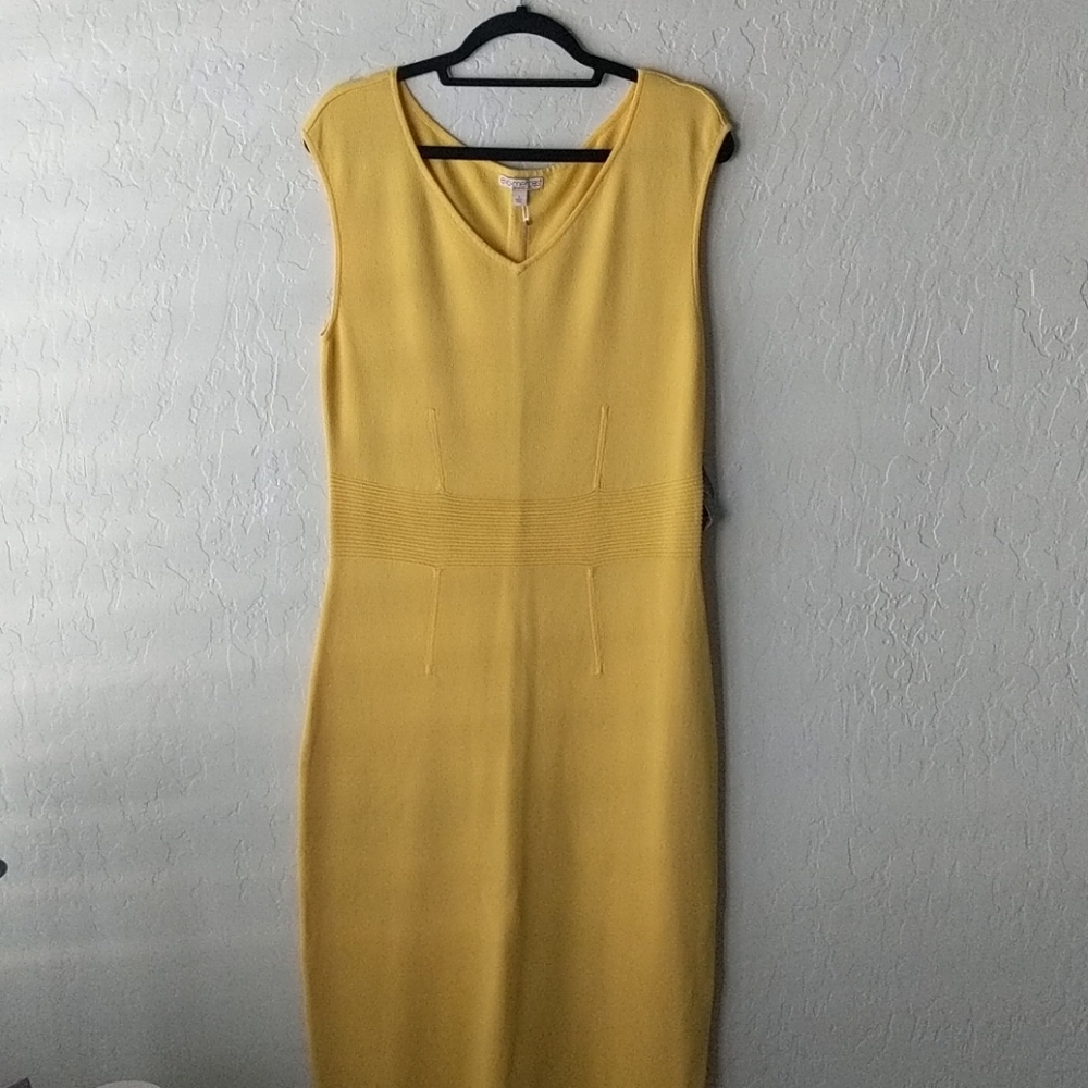 Eva Mendes Yellow Dress, Size: L